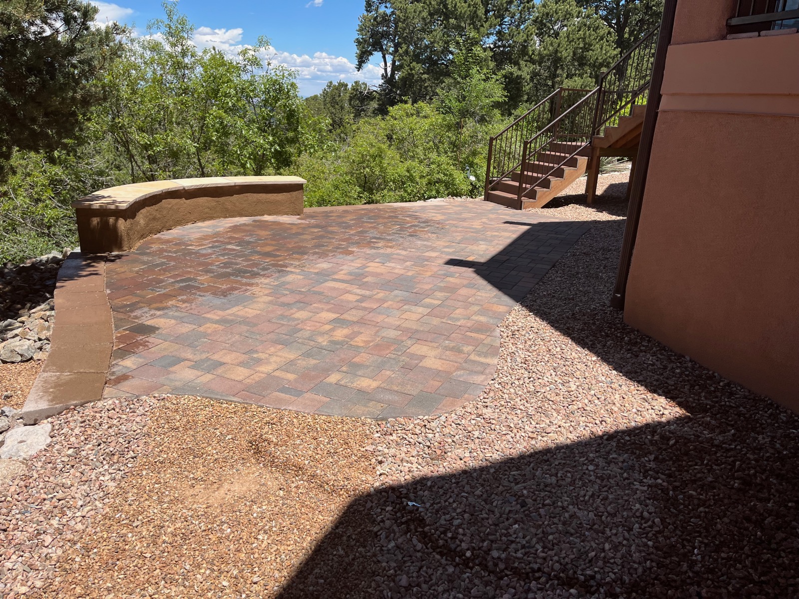 Stone Patio East Mountains